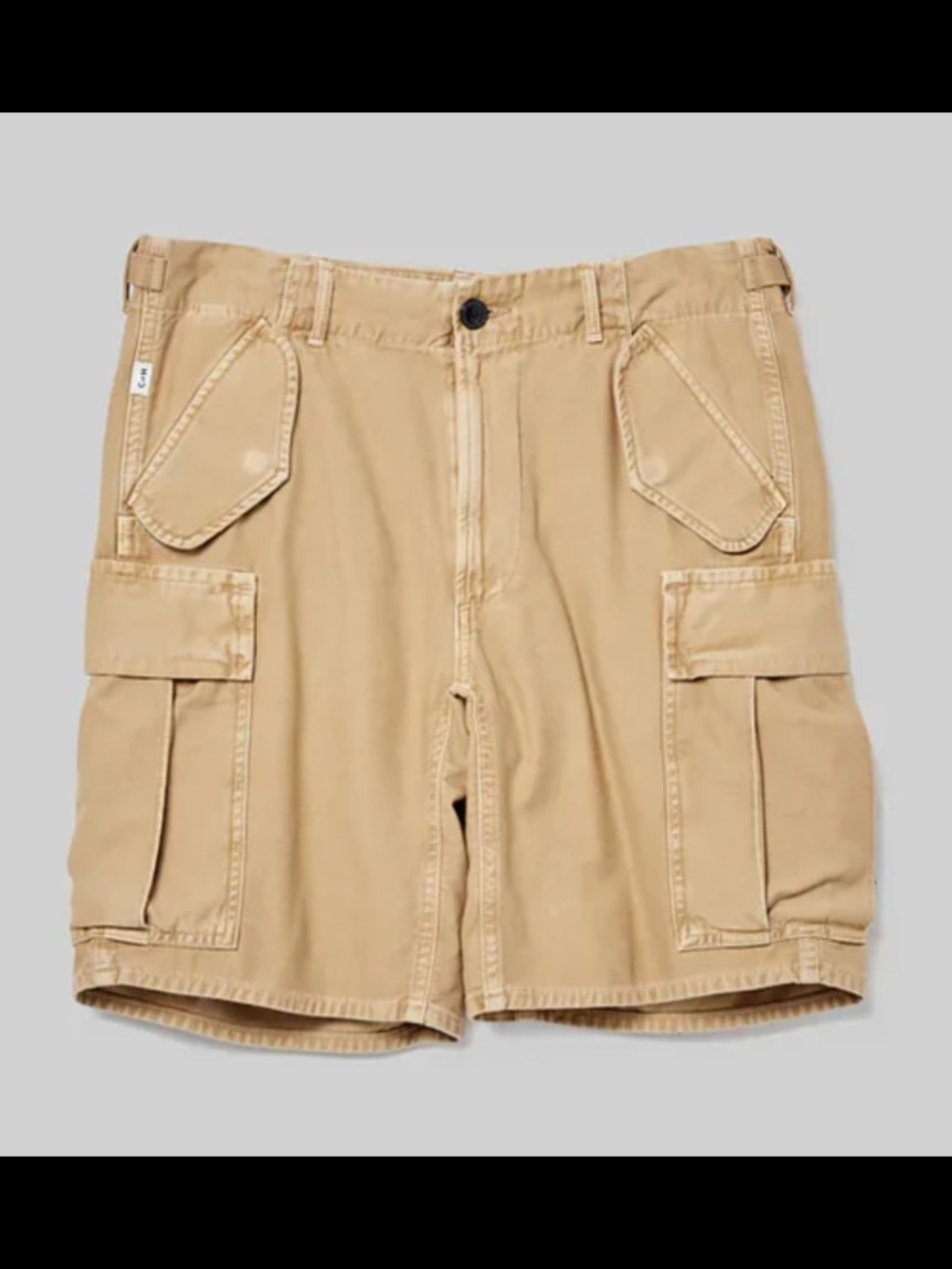 Citizens of Humanity Naya Cargo Shorts Size 29 Utility Cargo Khaki Relaxed